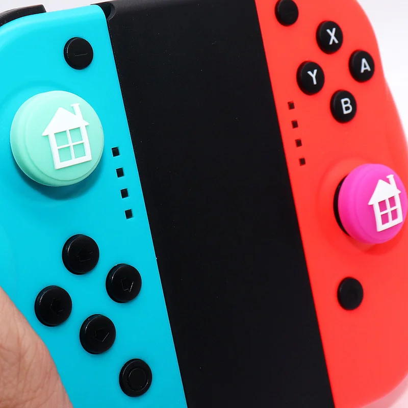 Многоцветные колпачки для стиков Nintendo Switch NX Lite Joy-Con контроллера геймпада чехол крышка джойстика
