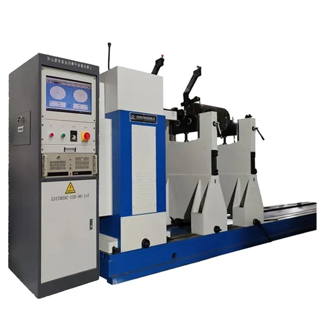 Industrial Rubber Roller Dynamic Balancing Correction Machine for Sale