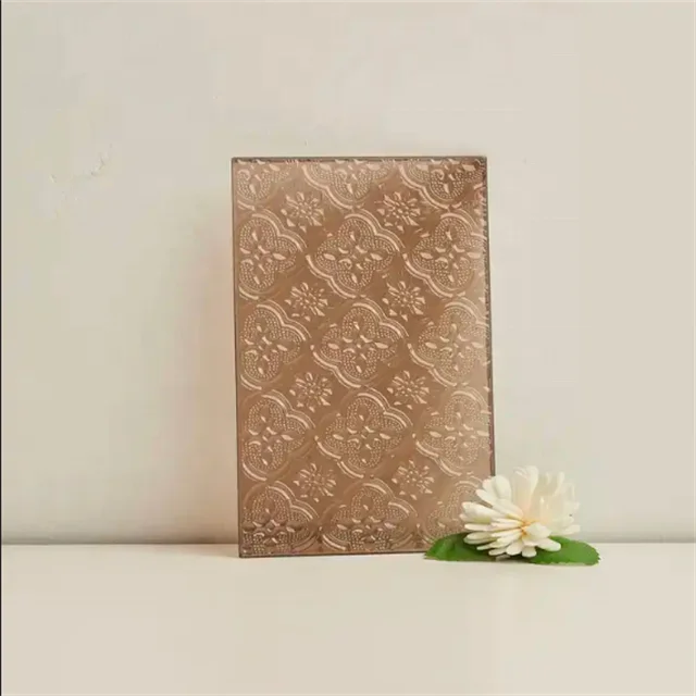 Patterned Glass cathedral glass for church windows architecture decorative stained glass sheet