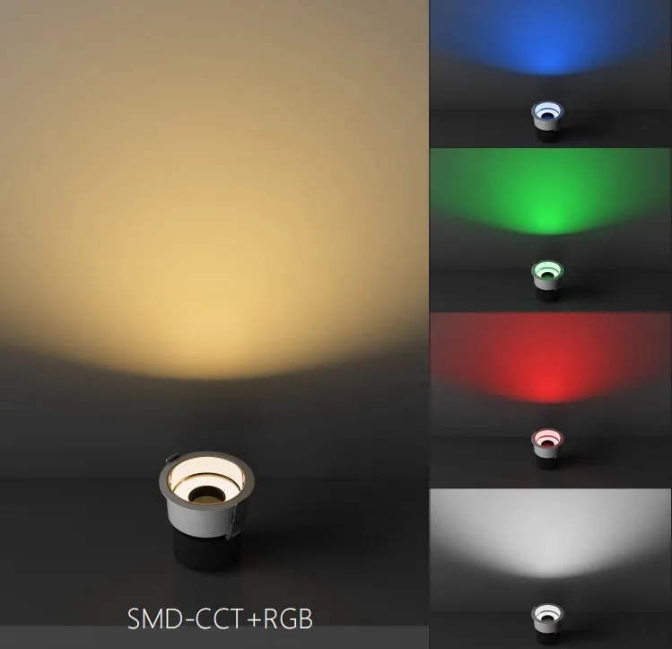 Nordic Style COB LED Downlight High Power Ceiling Mounted Spotlight Gold Surface Anti-Glare Living Room Kitchen Warm White 3000K