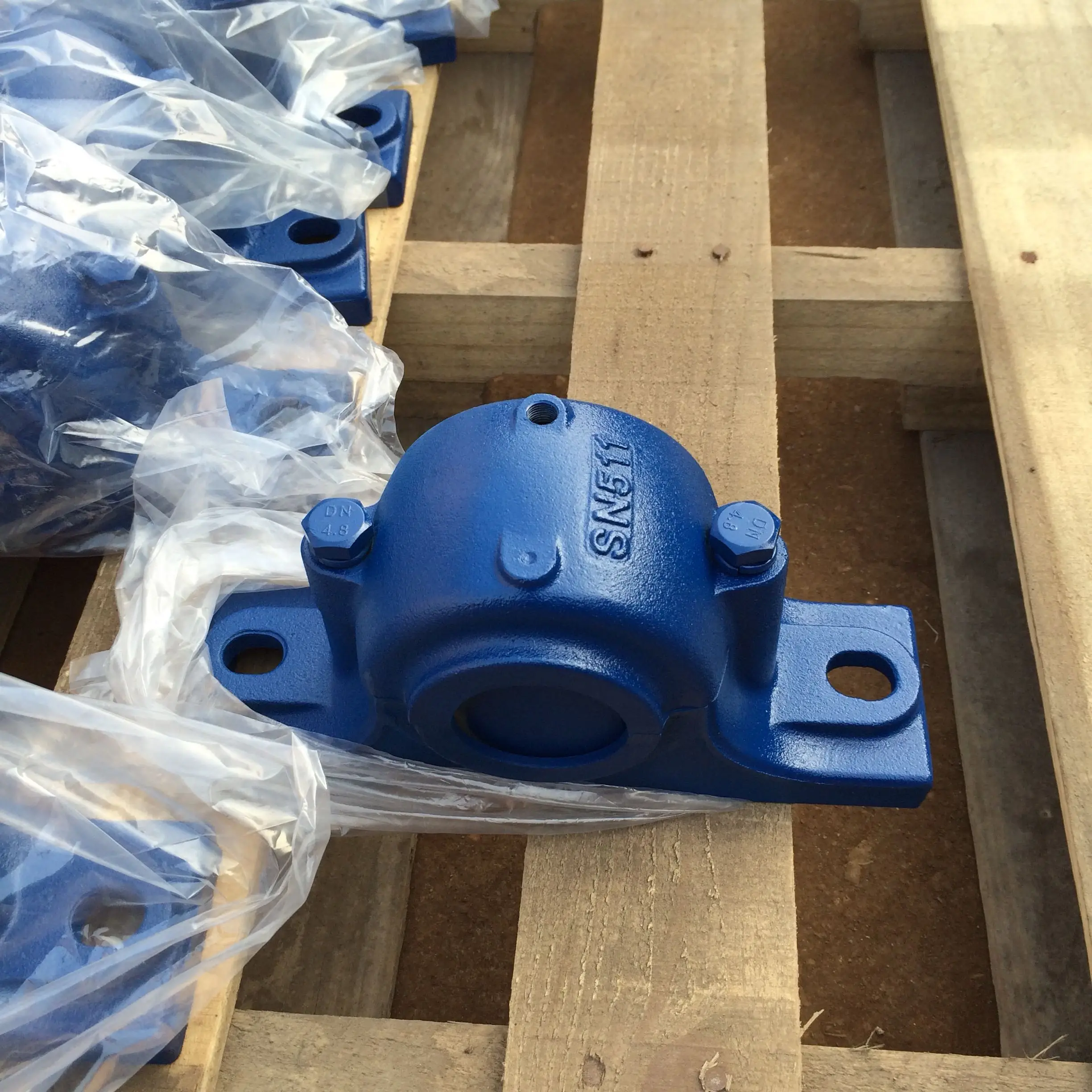 Standard size shaft diameter 50mm Pillow Block Bearings Housings SN511 for Agricultural Machinery