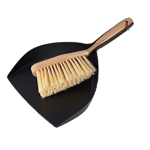 Hot Sell Eco- Friendly Household Cleaning Mini Bamboo Broom & Dustpan Set
