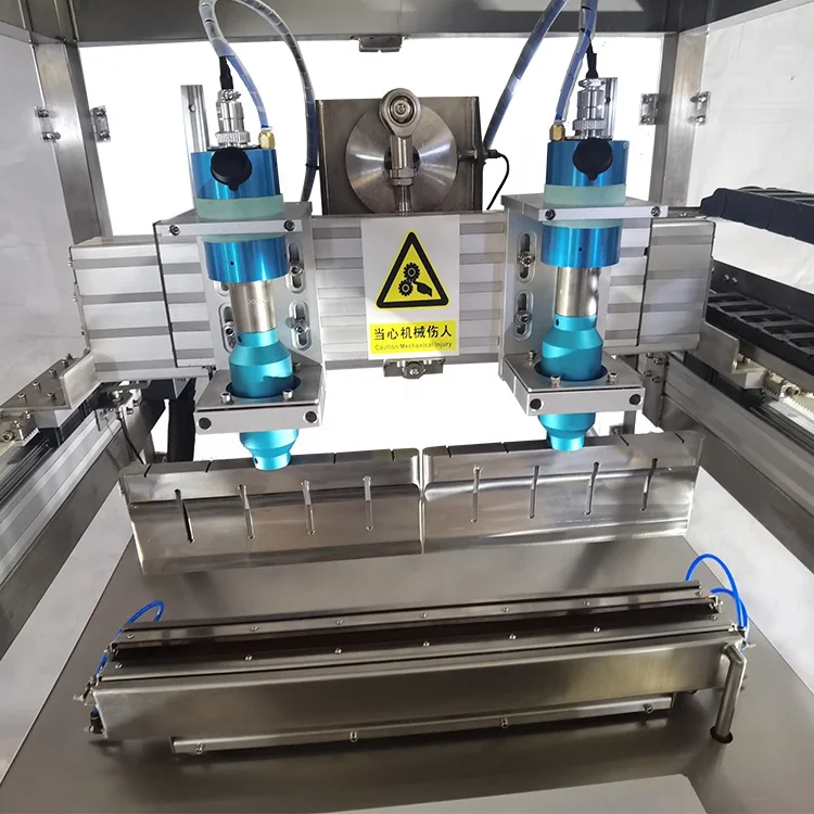 Easy to operate/customized Ultrasonic Frozen Mousse Cake Cutting Machine