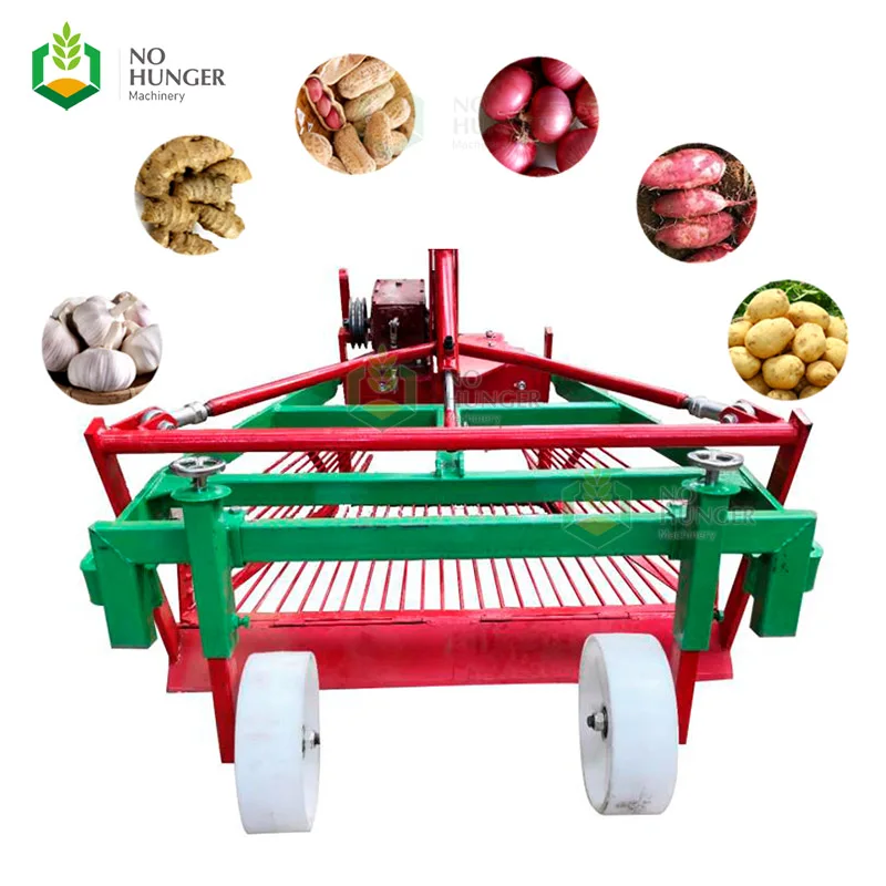 China Small Mini Garlic Harvester With Walking Tractor For Harvest Machinery Price