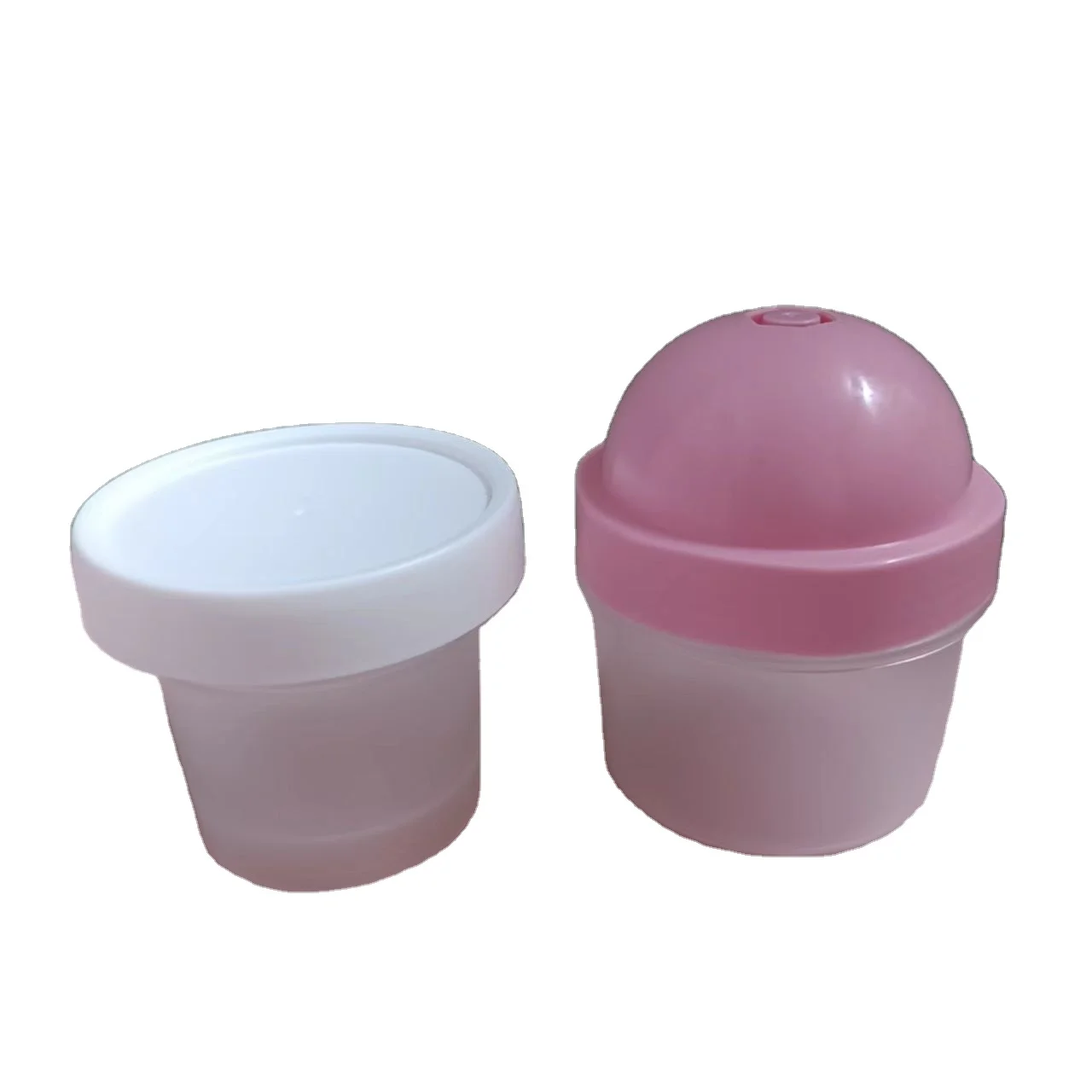 Plastic jar Food grade high temperature resistant food PP jar 160ml 200ml 600ml custard ice cream cake toot jar