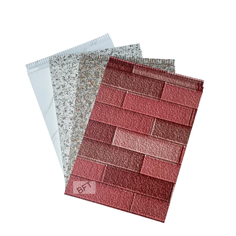 Fire Resistant Insulated Panels Finishings Building Materials Faux Concrete Wall Panels Exterior Facade Panels