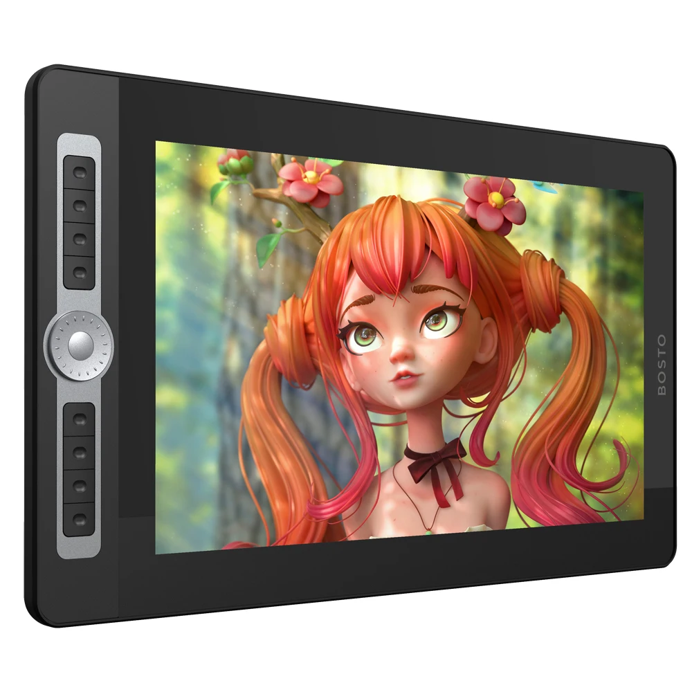 Professional 15.6 Inch Digital Pad Battery Free Pen Monitor Interactive Display Writing LCD Graphics Drawing Tablet