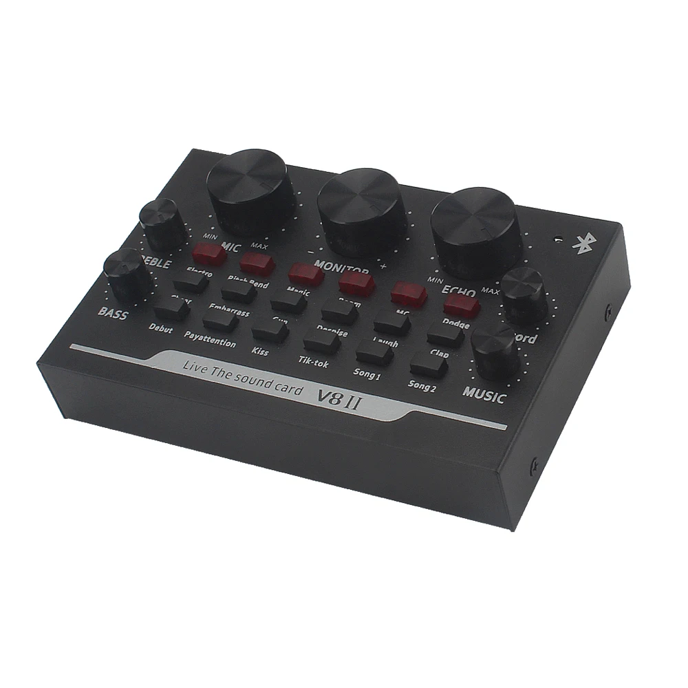 Новая стильная профессиональная звуковая карта для студийной записи