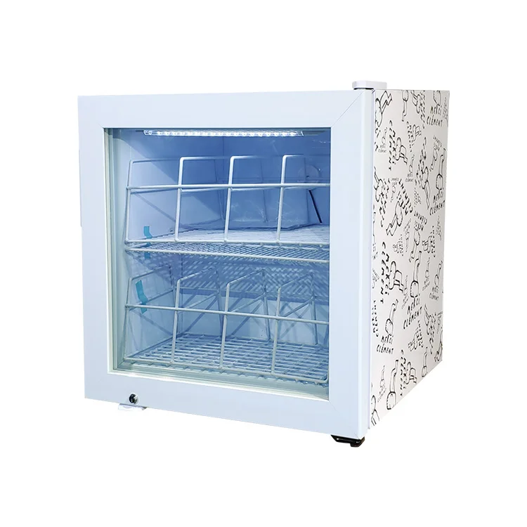 Meisda 55L Лидер продаж мини морозильная камера для мороженого со стеклянной