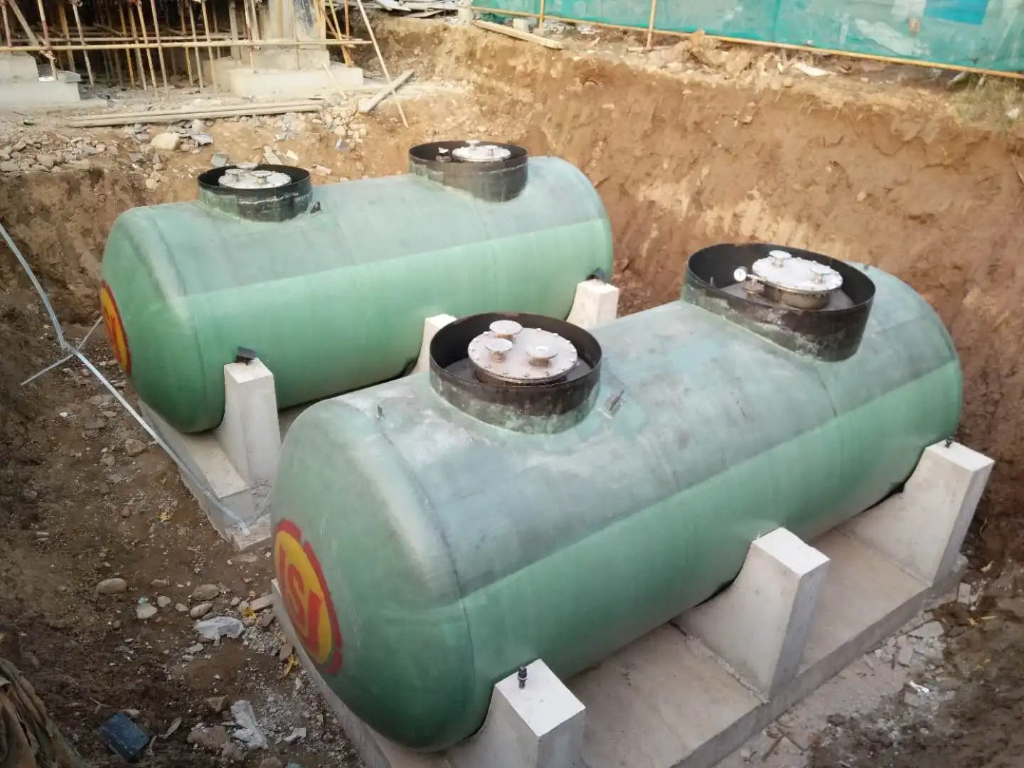 
Jinshuilong fuel storage tank Underground petrol diesel tank double wall fuel storage tanks 