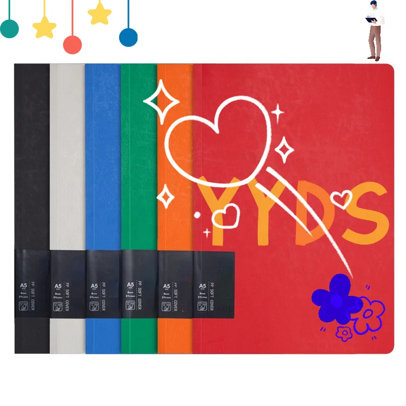 Holi Mini A5 College Exercise Notebooks Customizable Journal Custom Printed Pages Spiral Loose-leaf Notebook For Student