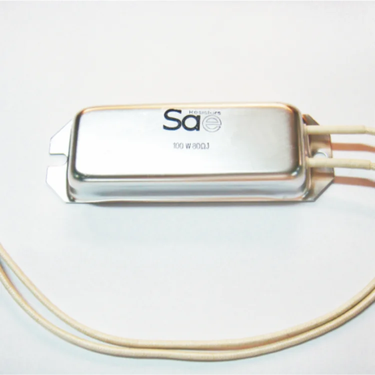 Aluminum Housed Case Adjustable Resistor High Power Brake Inverter Variable Wirewound 100 Ohm Resistors