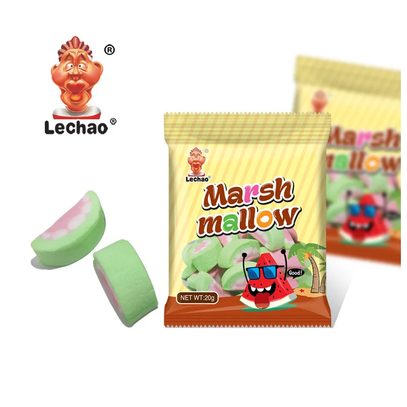 China confectionery manufacturers wholesale halal sweet soft candy cartoon marshmallow Chinese cotton candy