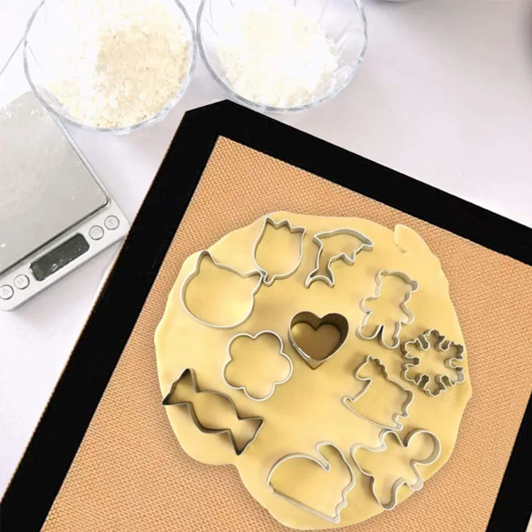 Direct From factory food grade macaron silicone baking mat baking oven liner silicone baking sheet for pies tart toast roasting