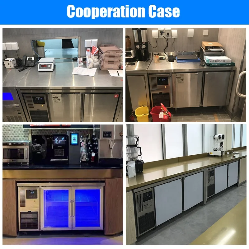 New products 2024 refrigeration equipment AILIPUSH 390L 500L 1000L 1580L 1 2 3 4 door built in fridge