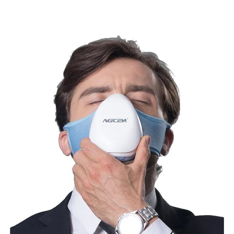 OEM Electrical portable Mini air purifiers wearable personal air cleaner pm 2.5 mouth-muffle with USB