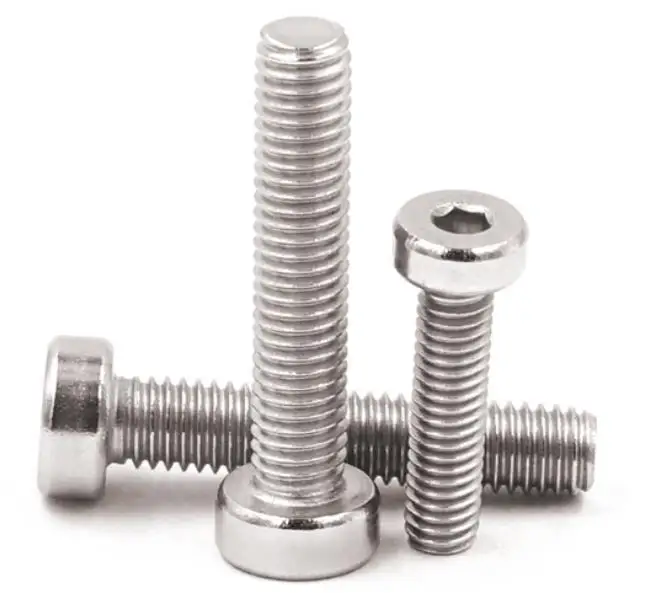 Stainless Steel ANSI AISI 304 316 316L Short Head Hexagon Socket Cap Head Machine Screw DIN7984