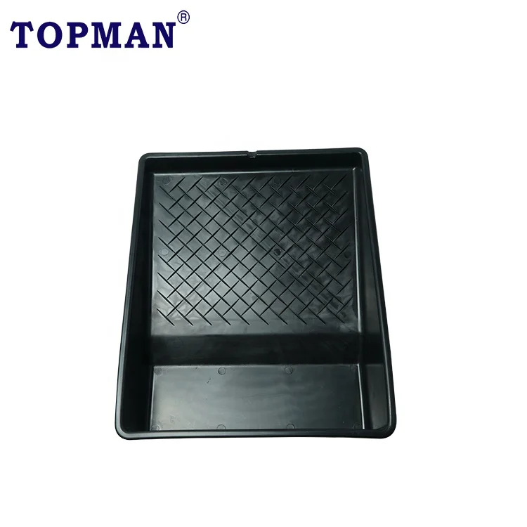 QIXI 10-Inch Deep Well Paint Tray Convenient User-Friendly Tool Plastic Handle Industrial DIY Use Customizable Package Included