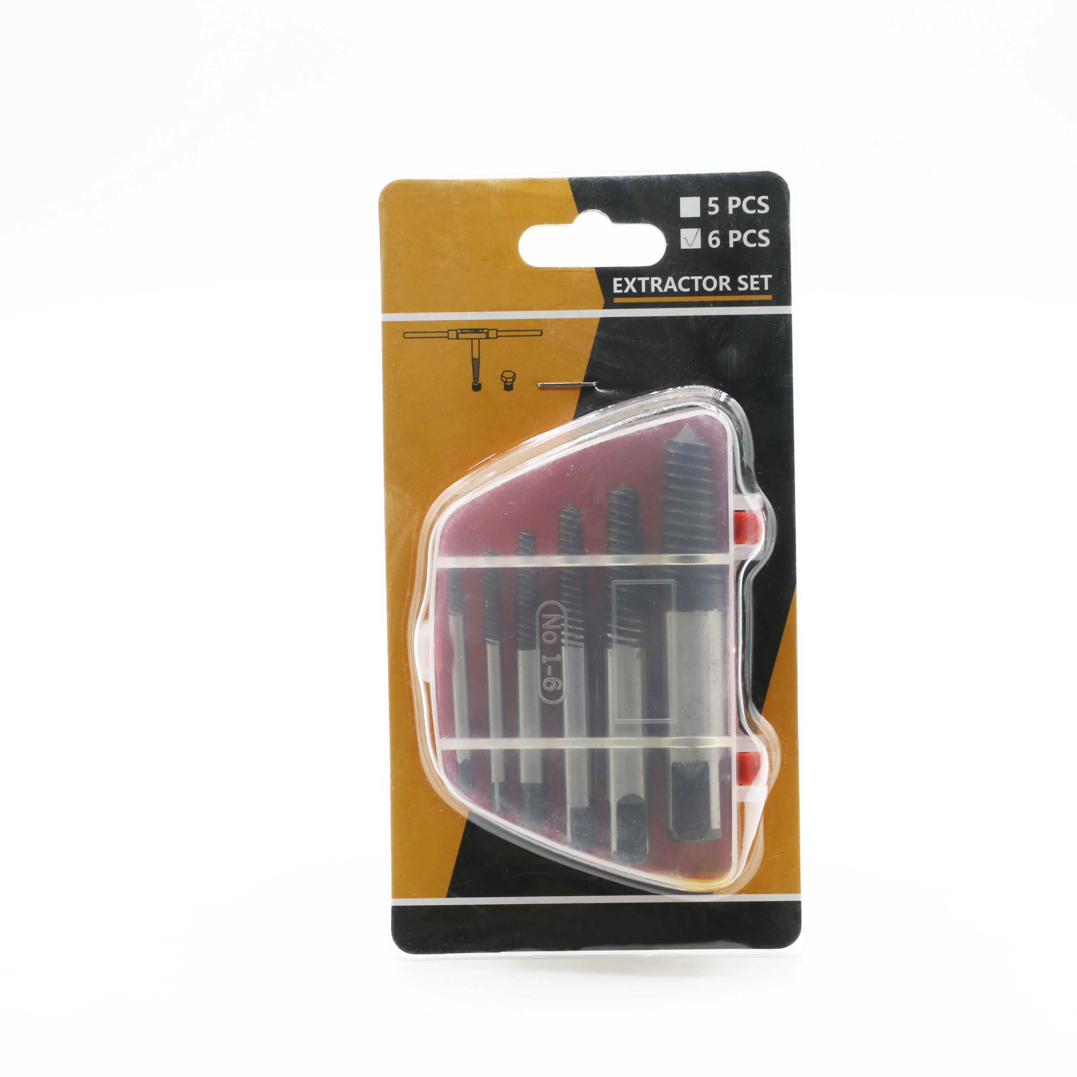 6 PC Screw Extractor Set