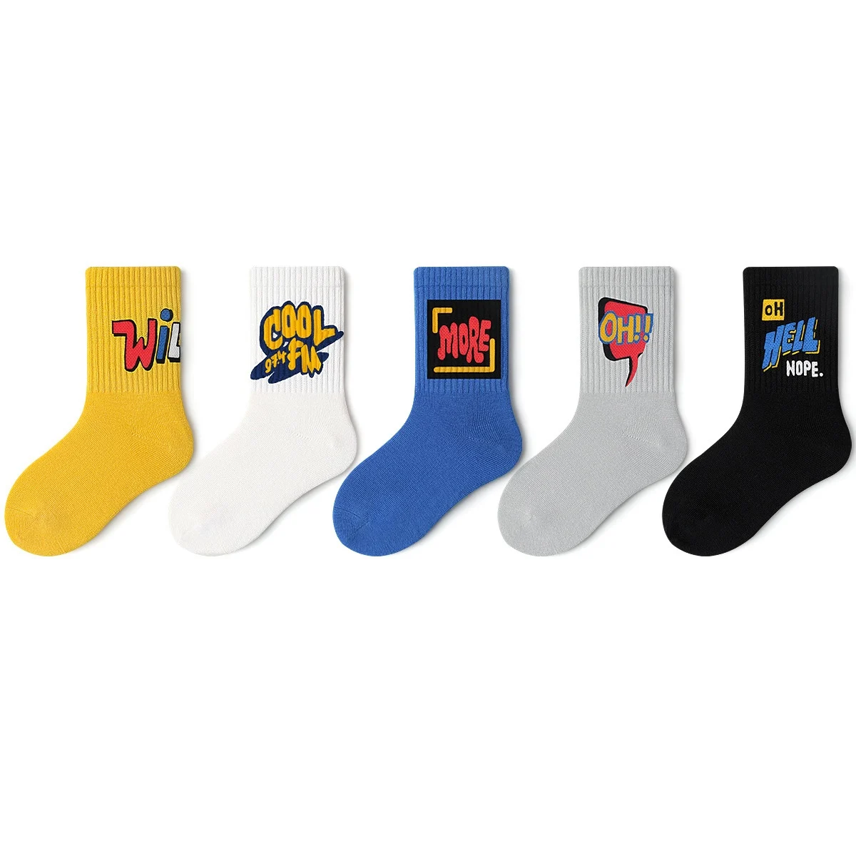 Custom Cotton Dry High Quality Sport Mens Boy Running Floor Socks Hiking Cycling Young Boy Tube White Socks Men Cotton Socks Man