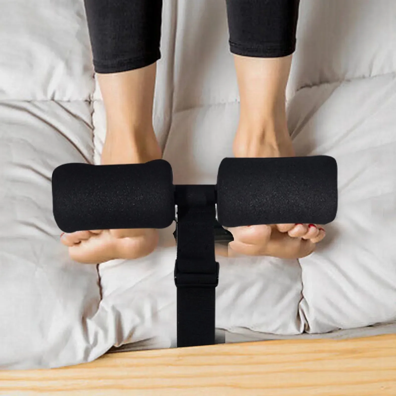Home Fitness Equipment Sit-Up Aid Portable Gym Lose Weight Trainer Waist Core Abdominal Exercise Device Sit-up Bar