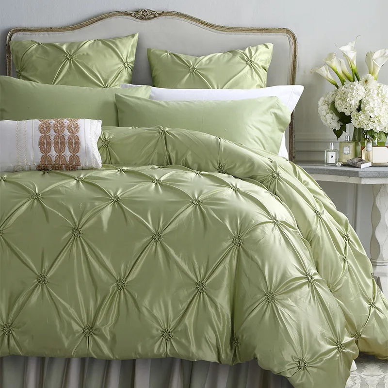 Poly/Cotton Bed Sheet Cotton Bed Sheets Set Solid Duvet Cover Sets 3/4/6/7/8 pieces bedding set covers bedsheets For Home Hotel