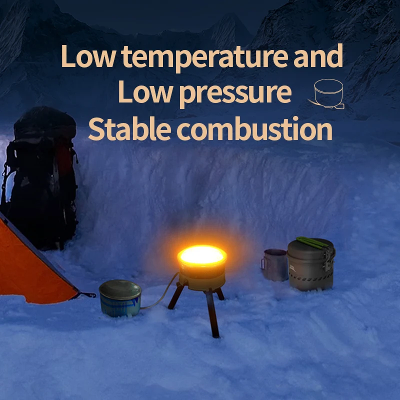 NEWMAJOR 1L 1.7L 2.5L Outdoor picnic integrated stove camping outdoor air windproof portable reactor heating stove