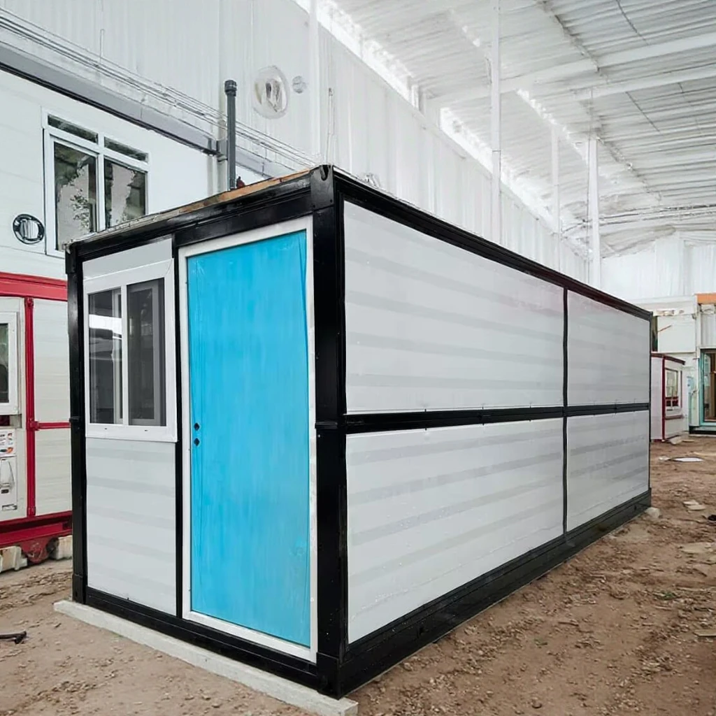 Высокое качество 20 футов быстрая установка Z складной контейнерный дом сборный крошечный мобильный временный общежитие