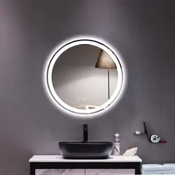 Nordic wall hanging art fitting makeup bathroom vanity  wall-mounted toilet porch decorative mirror