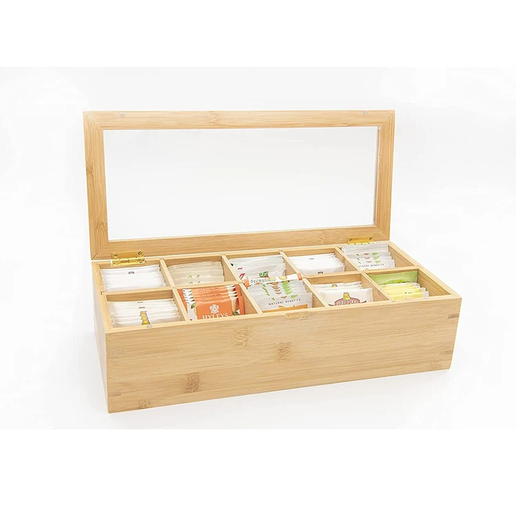 Tea Box Packaging Good Quality Eco-friendly Wooden Wholesale Customized Tea Box1 MDF Storage 25-35 Days Wood,wood 3-5 Days 2pcs