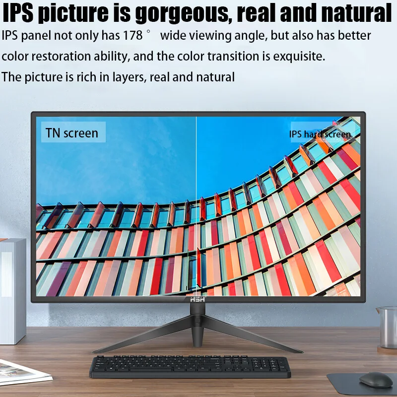 Monitor 144hz 27 inch esports desktop computer  micro touch Home office monitor 4K led computer screen monitor gamer