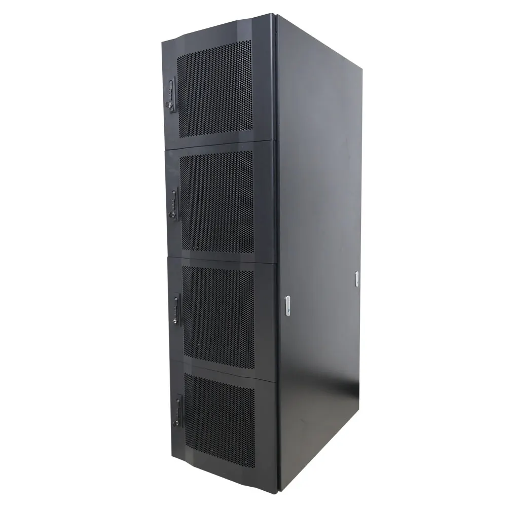 OEM high Quality tempered glass door data center  for school/office/building with 19' 42u server rack cabinet