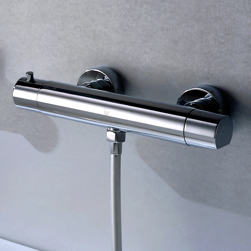 HIMARK thermostatic function italian style bathroom shower mixer tap with hand shower
