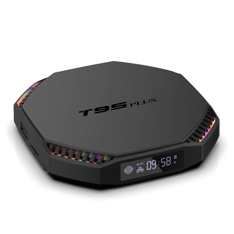 T95 Plus Android 11 Smart TV Box Rk3566, 4 Гб оперативной памяти, 32 Гб встроенной памяти, 8 Гб оперативной памяти, 64 Гб встроенной памяти, 2,4G 5G Wi-Fi 1000 м 8K IPTV декодер каналов кабельного телевидения компьютерной приставки к телевизору