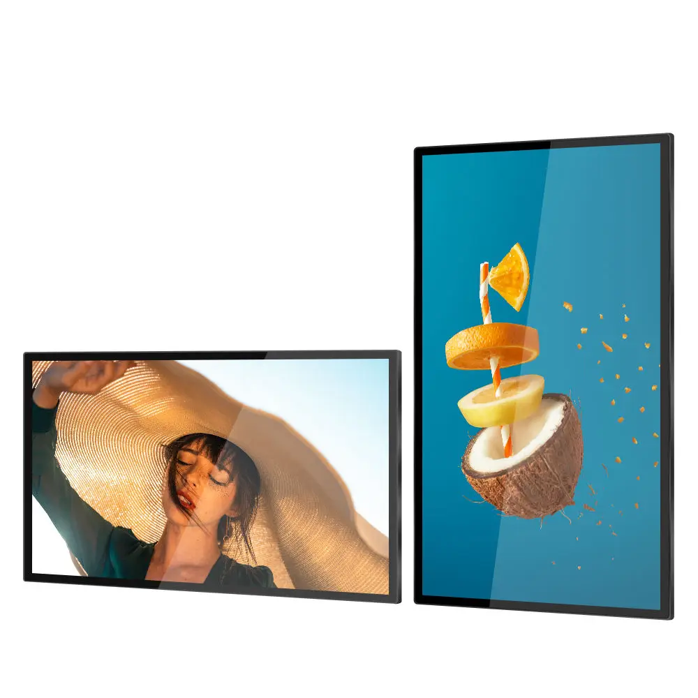 55 Inch 4k Screen Wall Mounted Indoor Lcd Advertising Player for alibaba affiliate programs