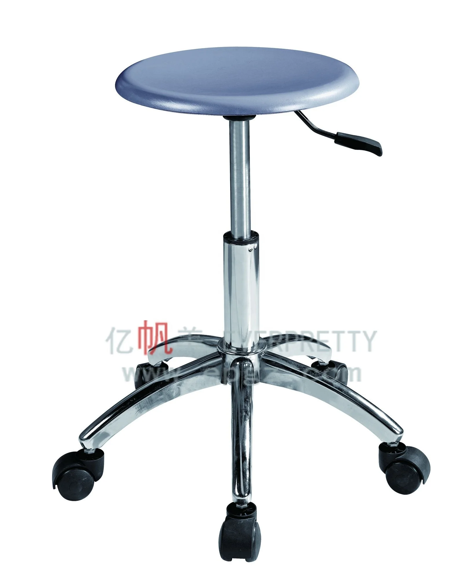 Hot Sale Height-Adjustable School Furniture Lab Chemicals Metal Lab Stool