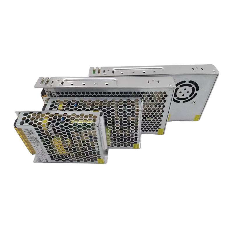 LED AD showcase SMPS ultra thin led power supply 12V 24V 36w 60w 80w 100w 120w 150w