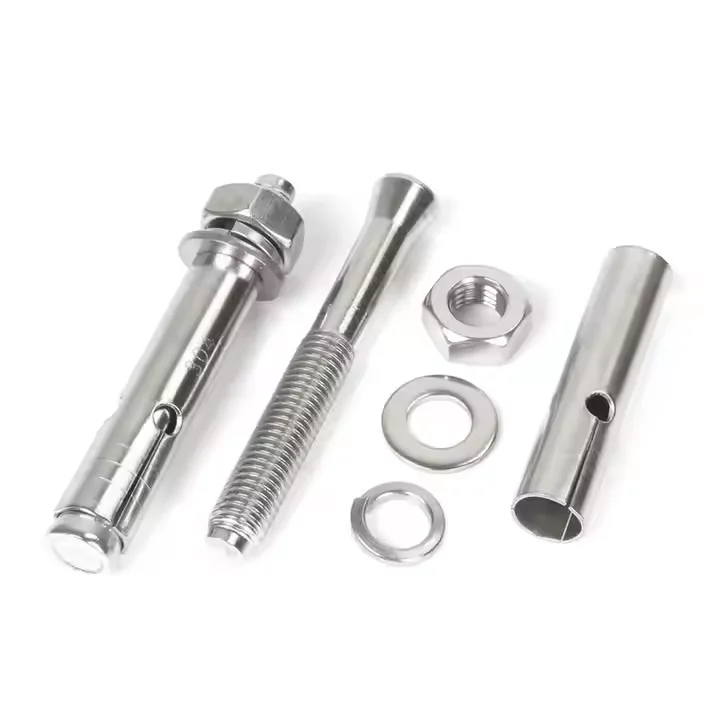 M10 M12 M14 Gr2 Gr5 класс 2 5 титановый сплав сталь анодированное Никелированное покрытие анодированный анкерный болт