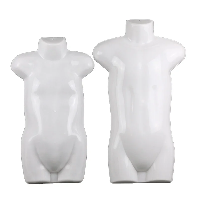 Wholesale Half Body Color Velvet Child Mannequin Kids Mannequins Clothing Store Children's Model Props Display Stand
