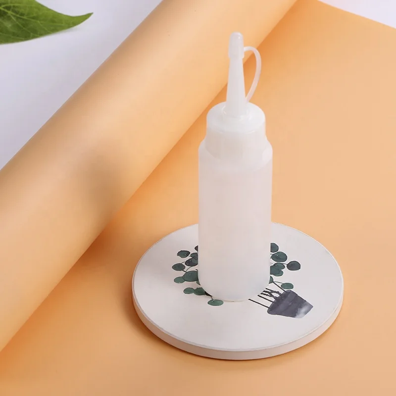 Wholesale Plastic Available 70ml HDPE Needle Tip Plastic Dropper sauce squeeze bottles condiment