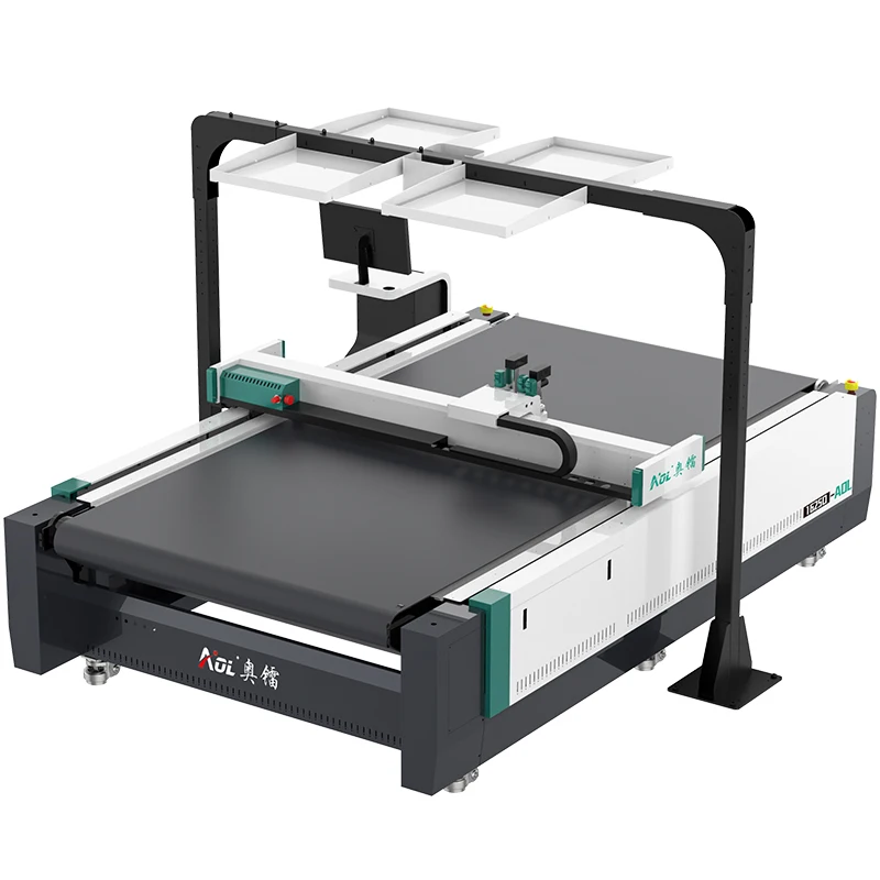 AOL flatbed tool pvc foam sponge board cnc cutter