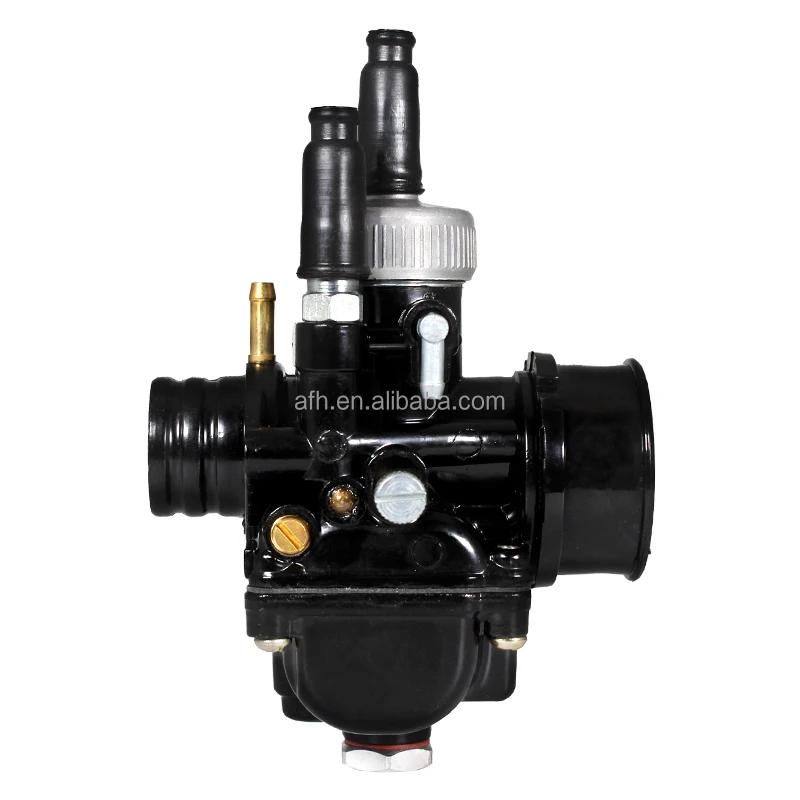 Black Carburetor DS Edition Dellorto Racing Motorcycle Carburetor PHBG 17 19 21 17mm 19mm 21mm Aluminum Alloy Motorcycle Moped