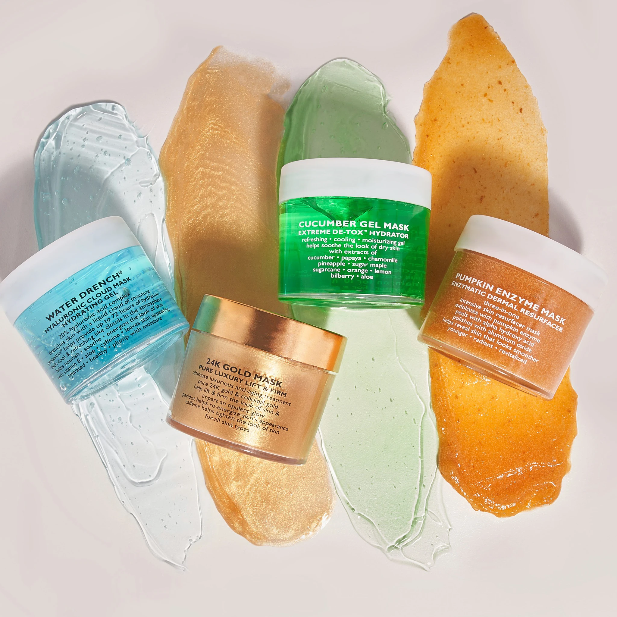 Private Label Facial Mask Logo and Types Customize Mud Clay, Gel Mask, Peel Off Mask Hydrating Exfoliating Jelly Facial Mask