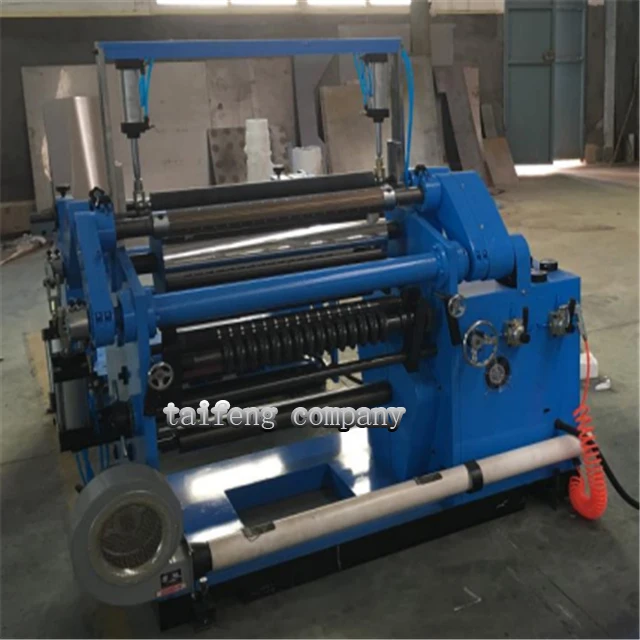 durable richer rolling paper smoking gluing slitting machine bobbin for Printing Gluing Cutting Machine All In