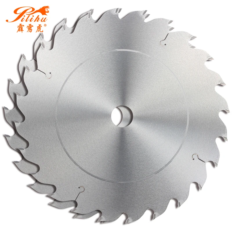 12 Inch 24T Carbide Tipped Circular Saw Blade Rip With Cooling Slots 12 Inch D x 24T FT, 18 Deg, 1 Inch Bore