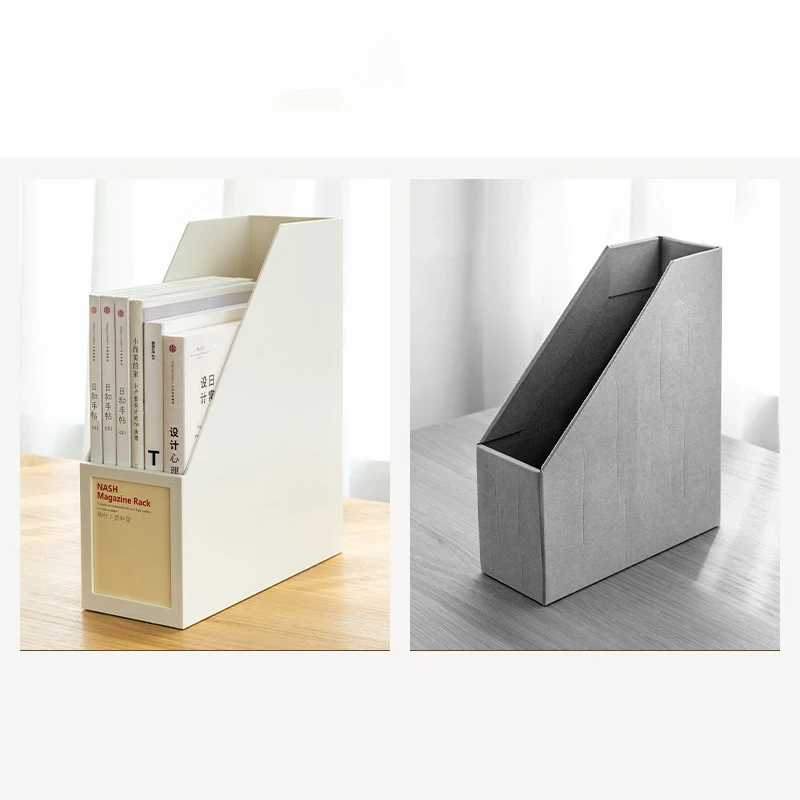 File Column Plastic Compact Desktop magazine books data file storage file box office supplies