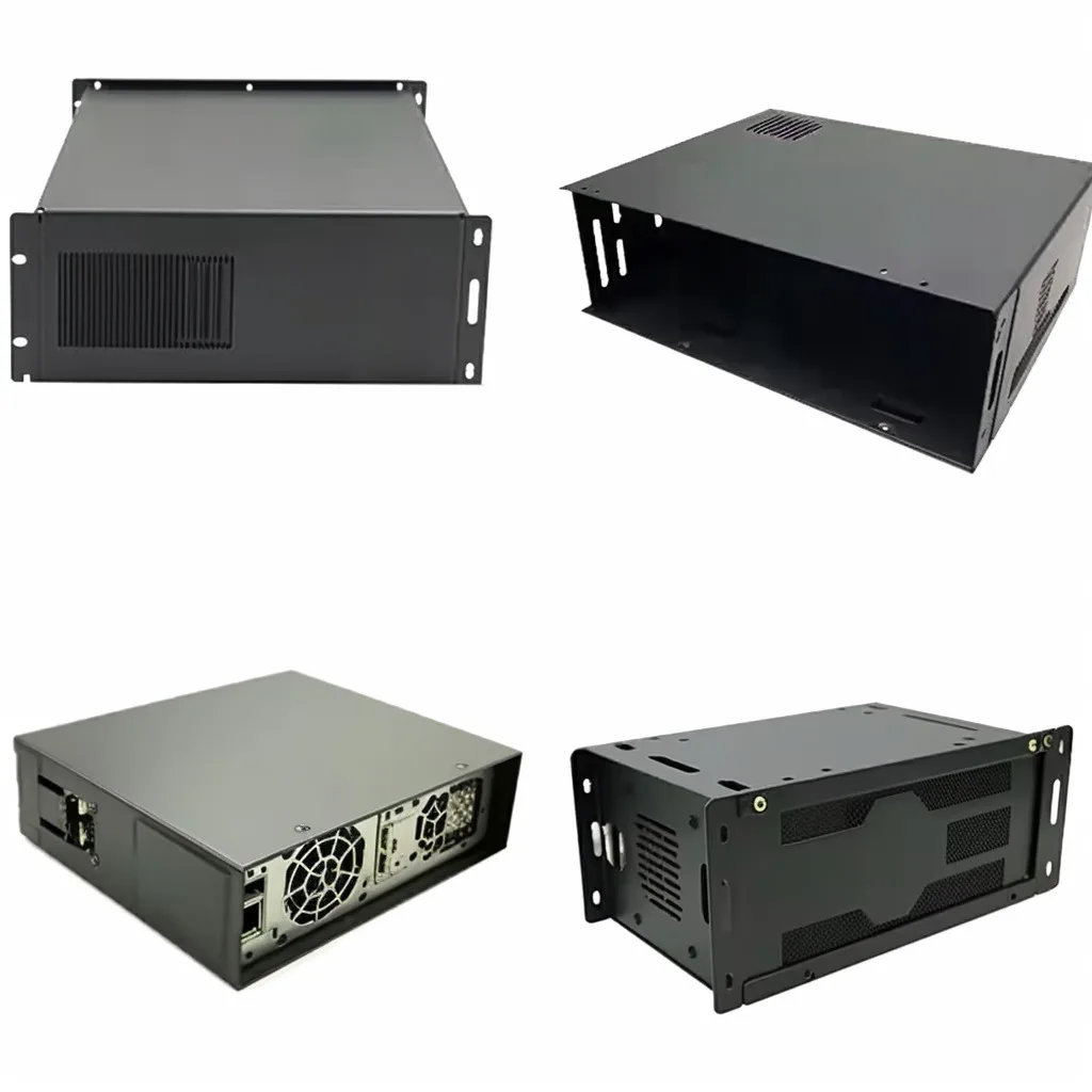 Shenzhen OEM precision parts aluminum sheet metal box electronic enclosures