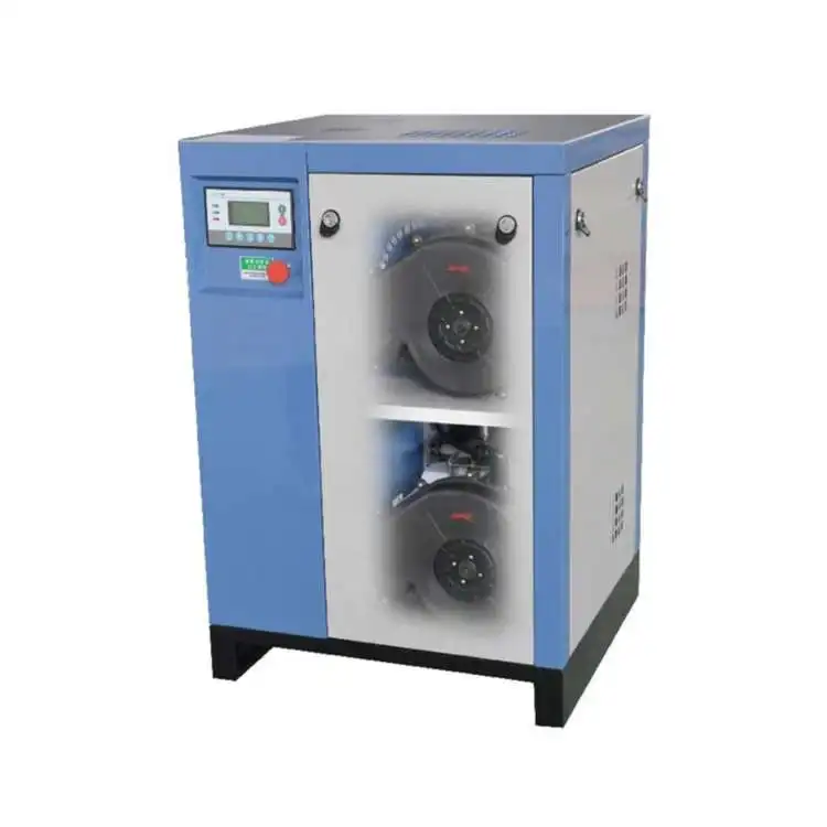 Low noise air-compressor machines price rotary screw air compressors with tank and dryer