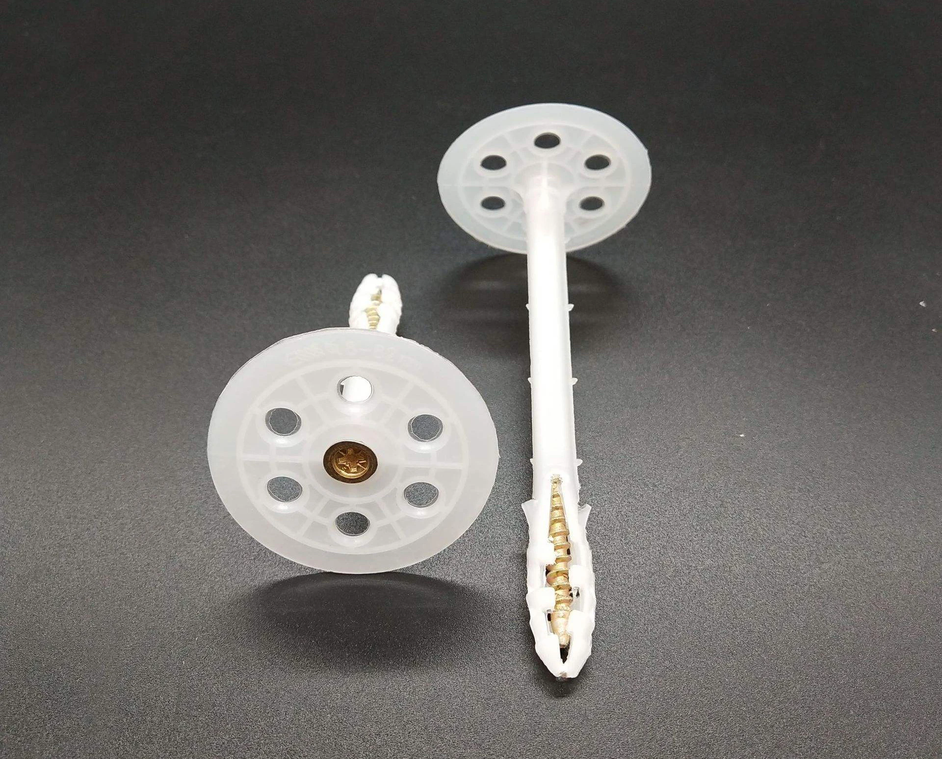 Mechanical Galvanized Plastic Insulation Nails  Foam Board Insulation Nails