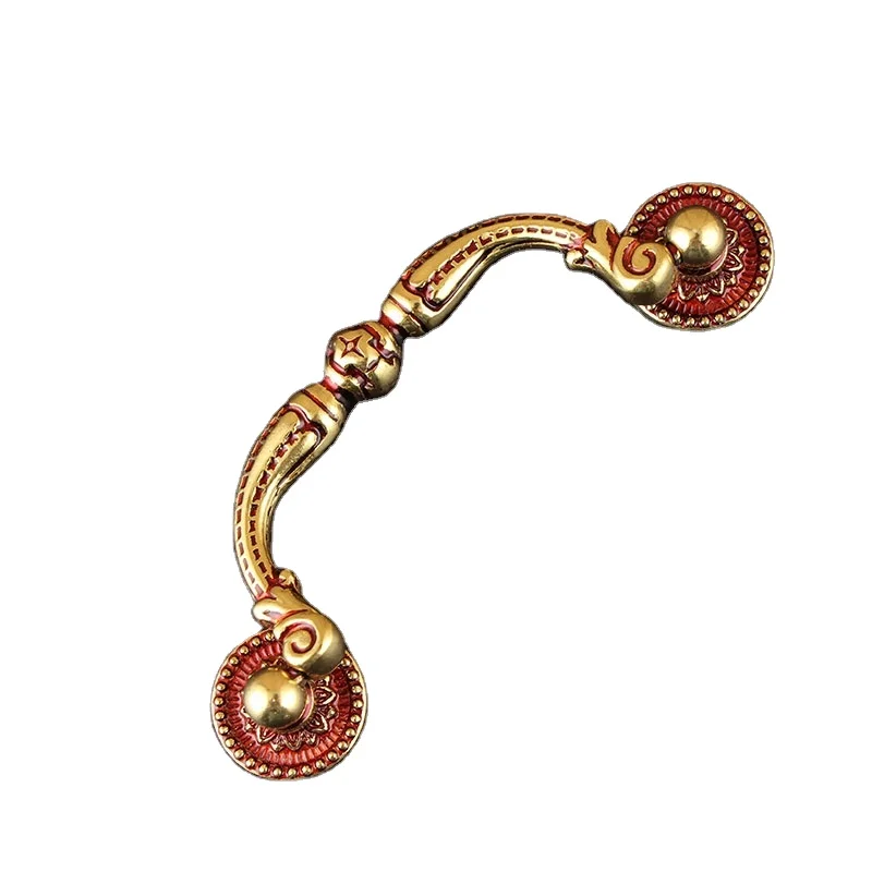 Античная медь шкаф cacbinet ручка бытовой в винтажном стиле; С выдвижными ящиками Шкаф для кухонных